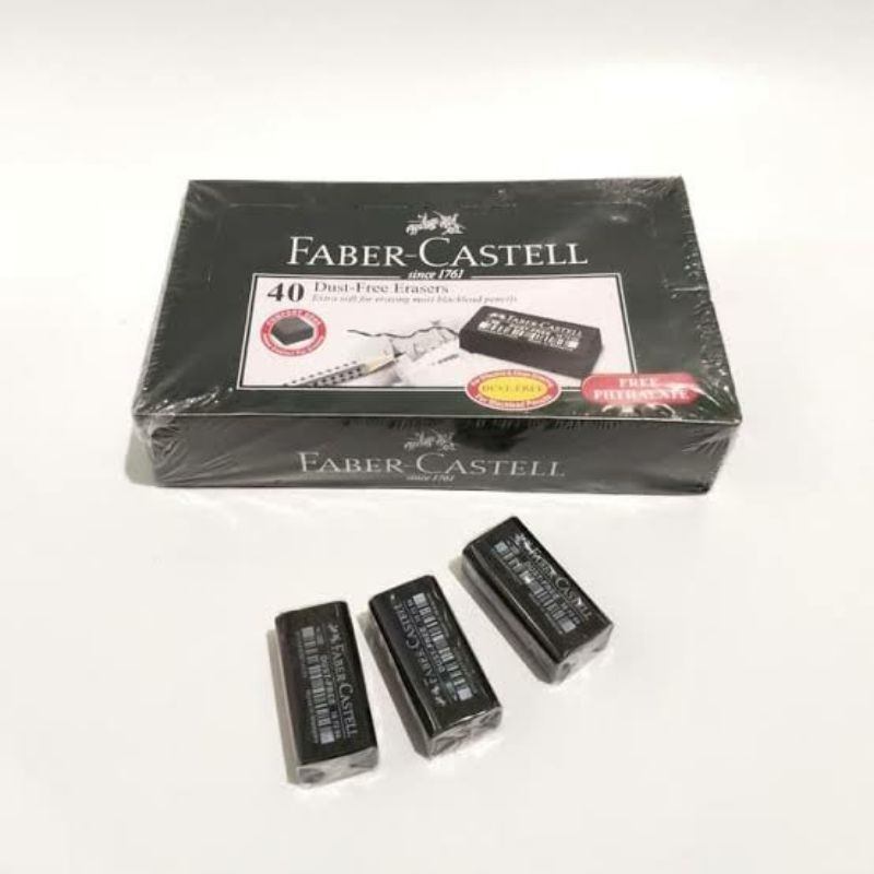 Penghapus Faber Castell Hitam