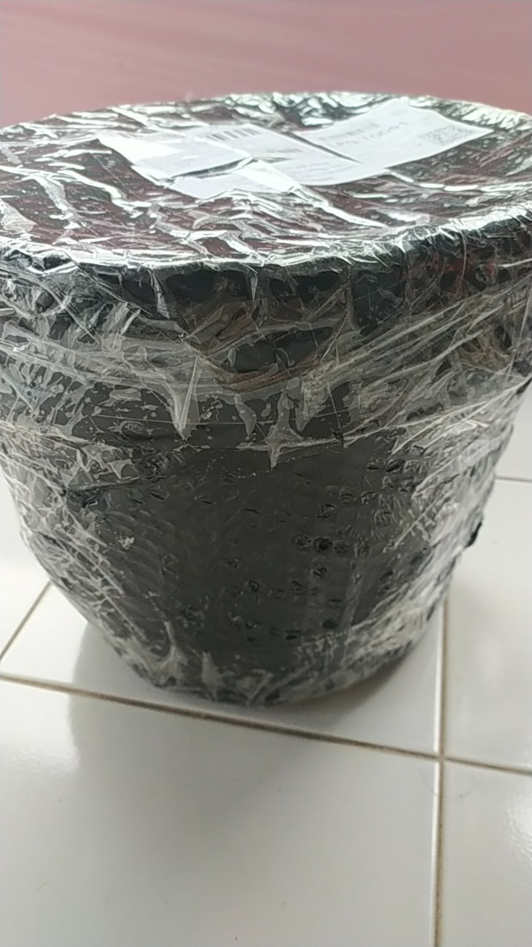 Pot Bunga Tanaman Hitam Grace 35 Cm (kuping)