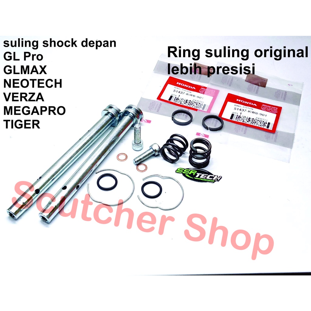 Sulingan Repair shock suling shock depan GL Pro GLMAX NEOTECH VERZA MEGAPRO TIGER