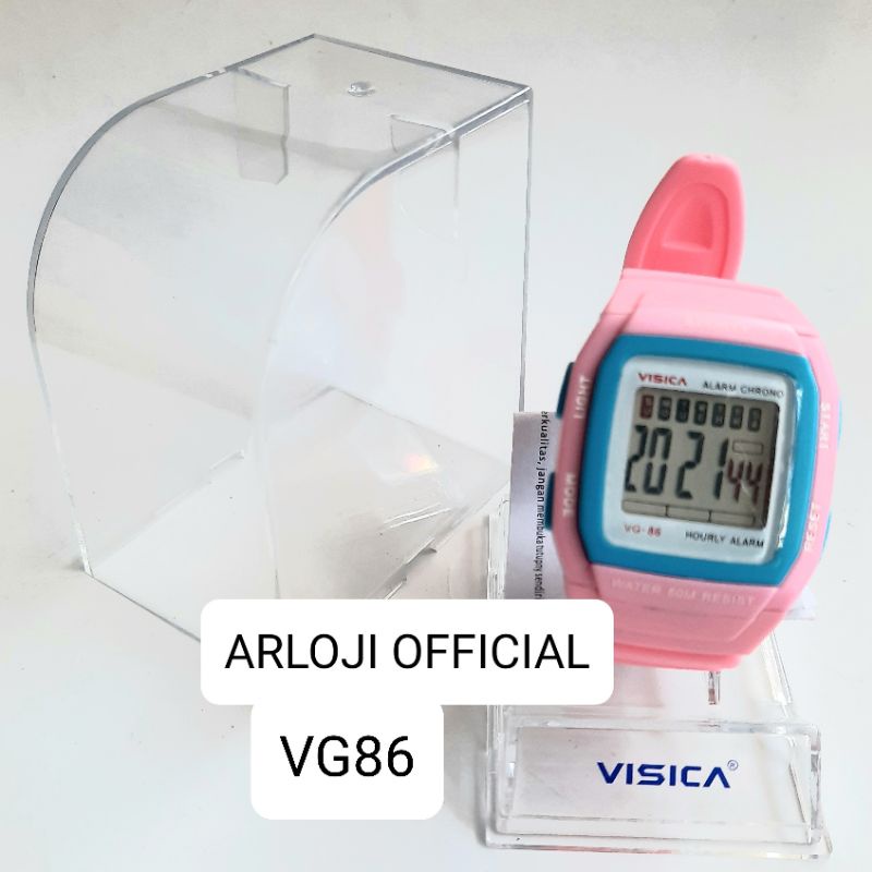 JAM TANGAN PRIA DAN WANITA VISICA SEGI VG32 ORIGINAL WATER RESIST