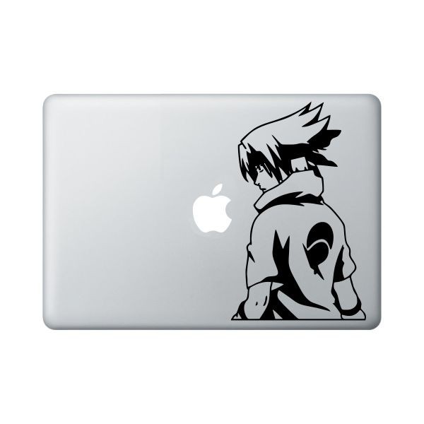 Sticker Laptop Apple Macbook 13' Decal - Sasuke 002