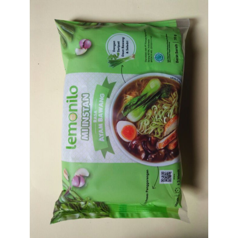 

Mie lemonilo ayam bawang