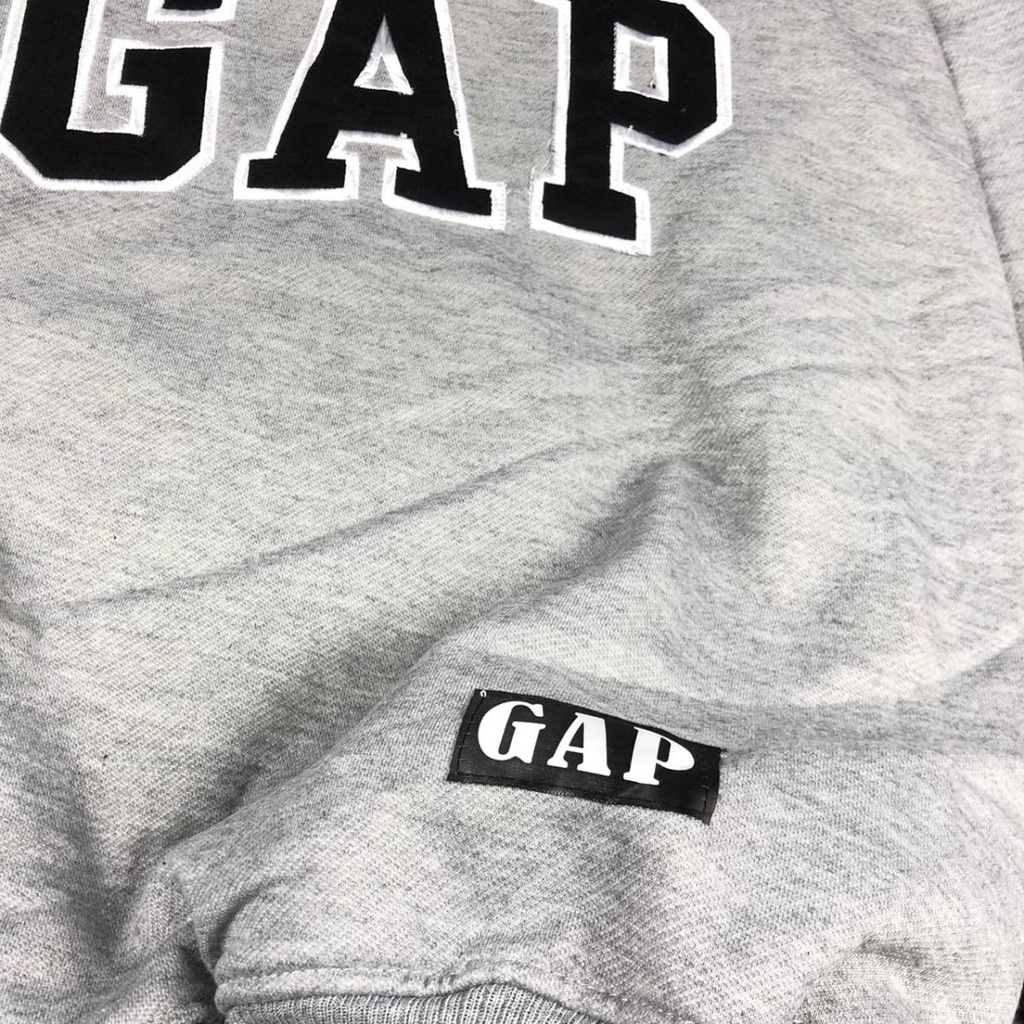 CREWNECK GAP FULL BORDIR PREMIUM | JAKET SWEATER GAP PRIA&amp;WANITA | SWITER OVER SIZE WANITA