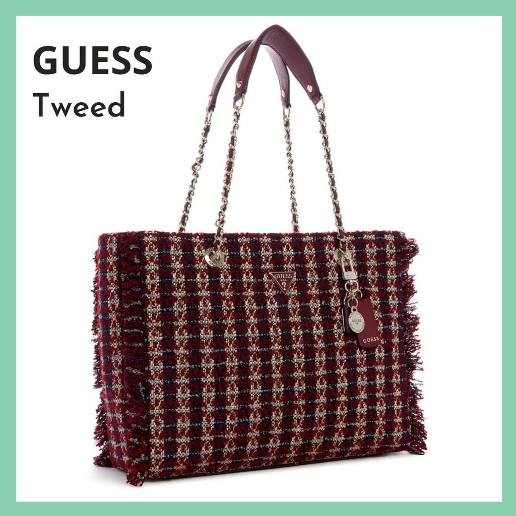 Tas Guesss 022 Tote Hand Bag Selempang Bahu Jinjing Wanita Cewek Kekinian Besar Branded Import