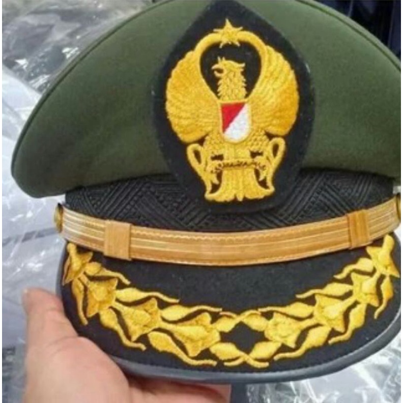 Jual Topi Pet Pdu Pamen Tni Ad Original Ciputat Lis Bangkok Shopee Indonesia