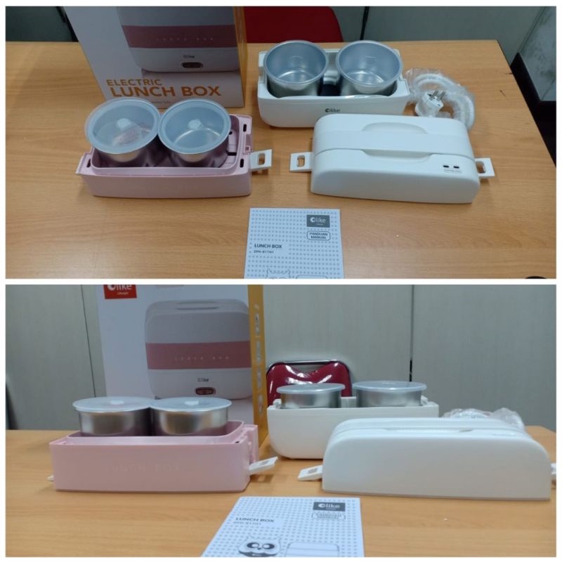 Lunch Box OLIKE By OPPO Electric Food Cooker And Warmer - Kotak Makan