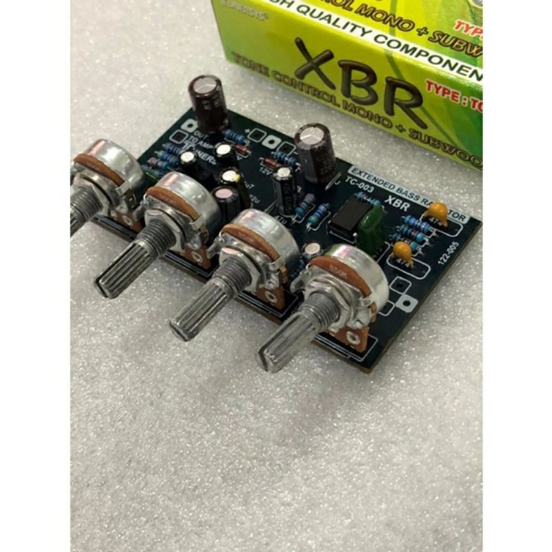 Tone control XBR (MONO + SUBWOOFER) TUNERSYS TC003 ORI