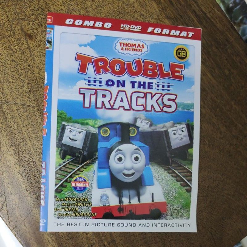 KASET FILM CARTOON THOMAS AND FRIENDS TROUBLE ON THE TRACKS