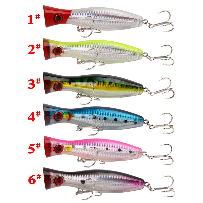 Whopper Plopper 1pc Umpan Pancing Spinner Apung 12cm 40g