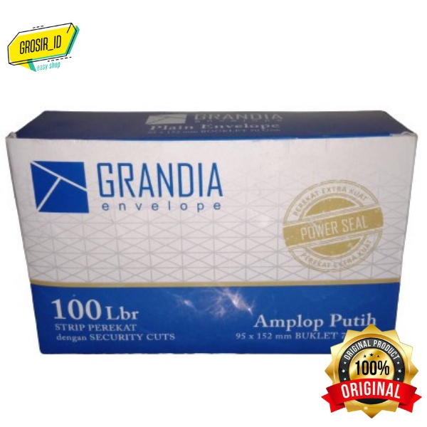 

Amplop Putih Grandia