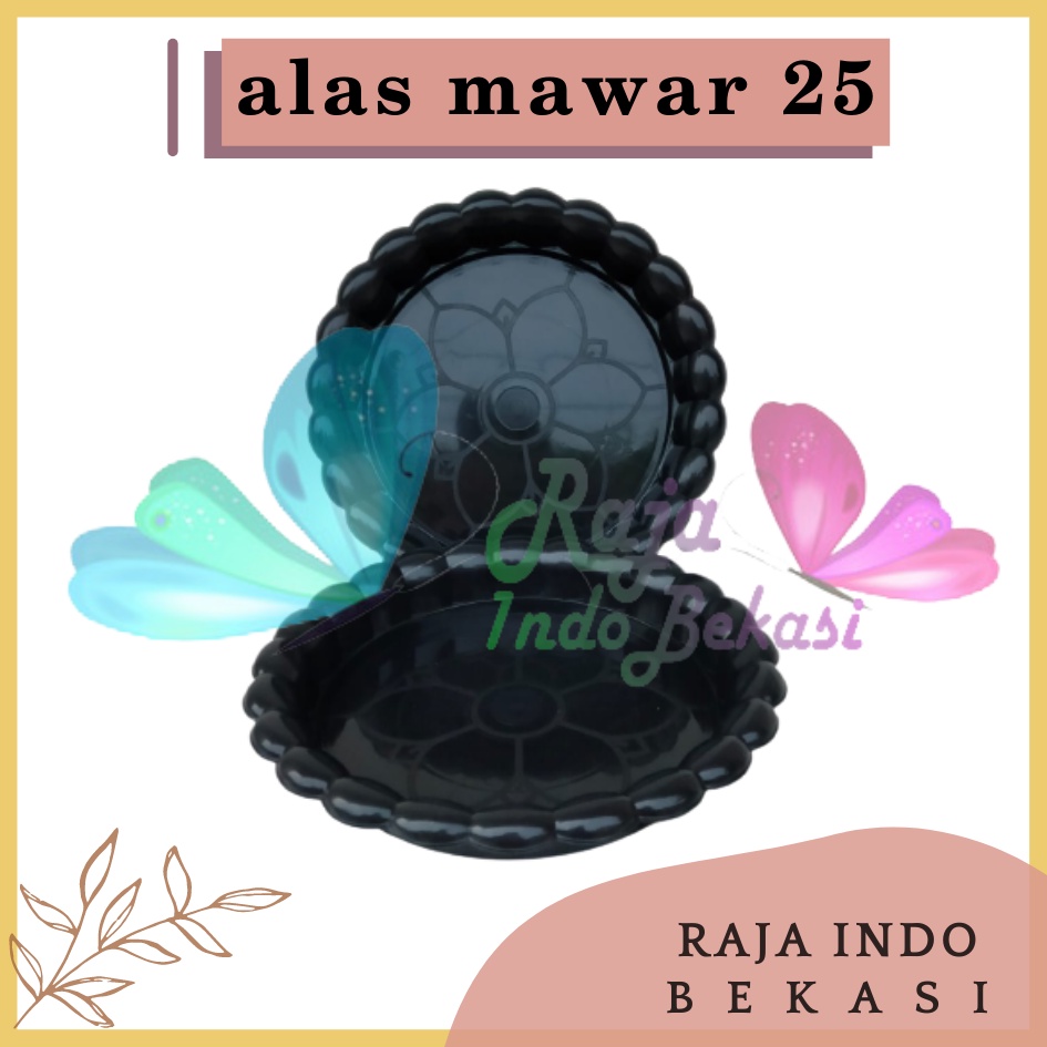 Tatakan Pot 25 Hitam Alas Mawar 25 Alas Pot Tawon 30 25 27 Cm