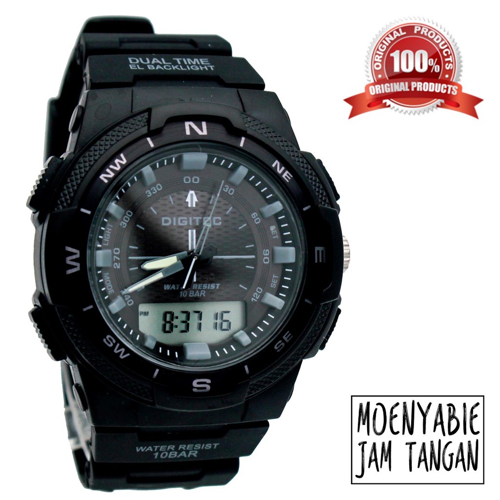 Digitec DG 3067T Original Dan Anti Air Jam Tangan Digitec Pria