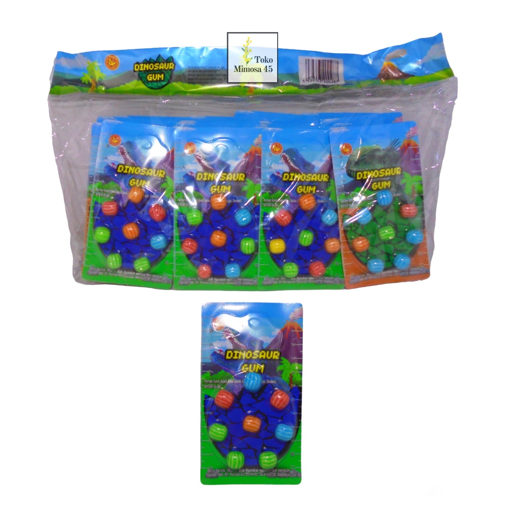 

Dinosaur Gum Pak 20 pcs