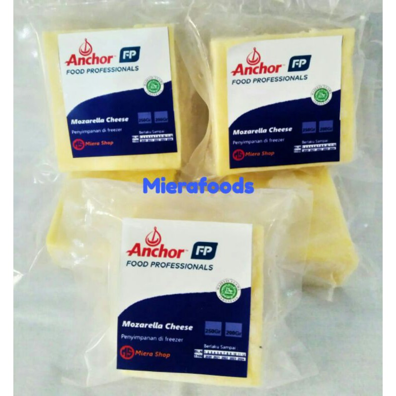 

Keju Mozarella Anchor 150gr Repack