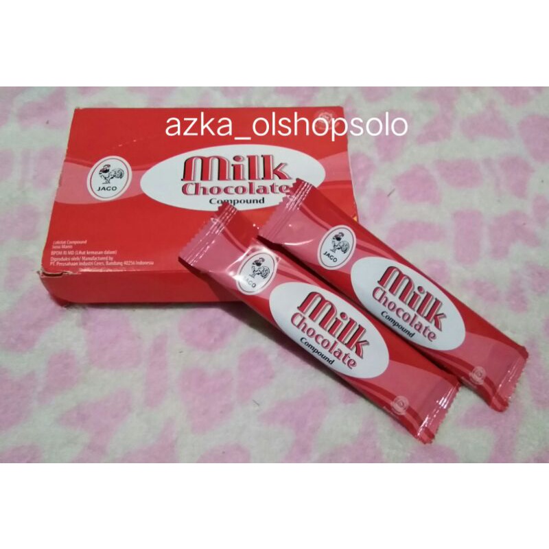 

Milk Chocolate JAGO 15gr/Coklat Jago Ecer Murah