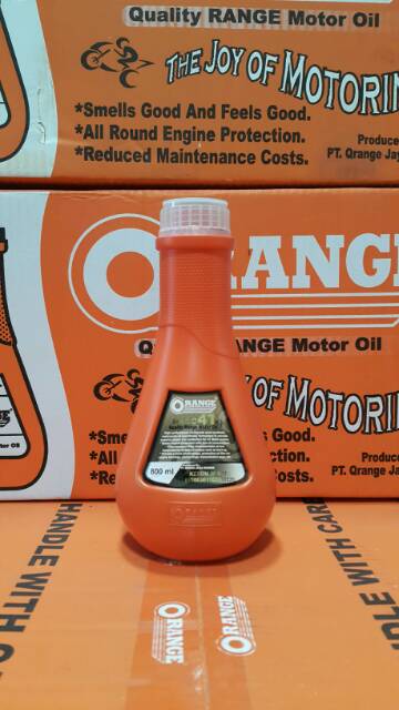 OLI MESIN MOTOR MATIC ORANGE / QRANGE 4T PREMIUM MATIC 10W-30 800 ML