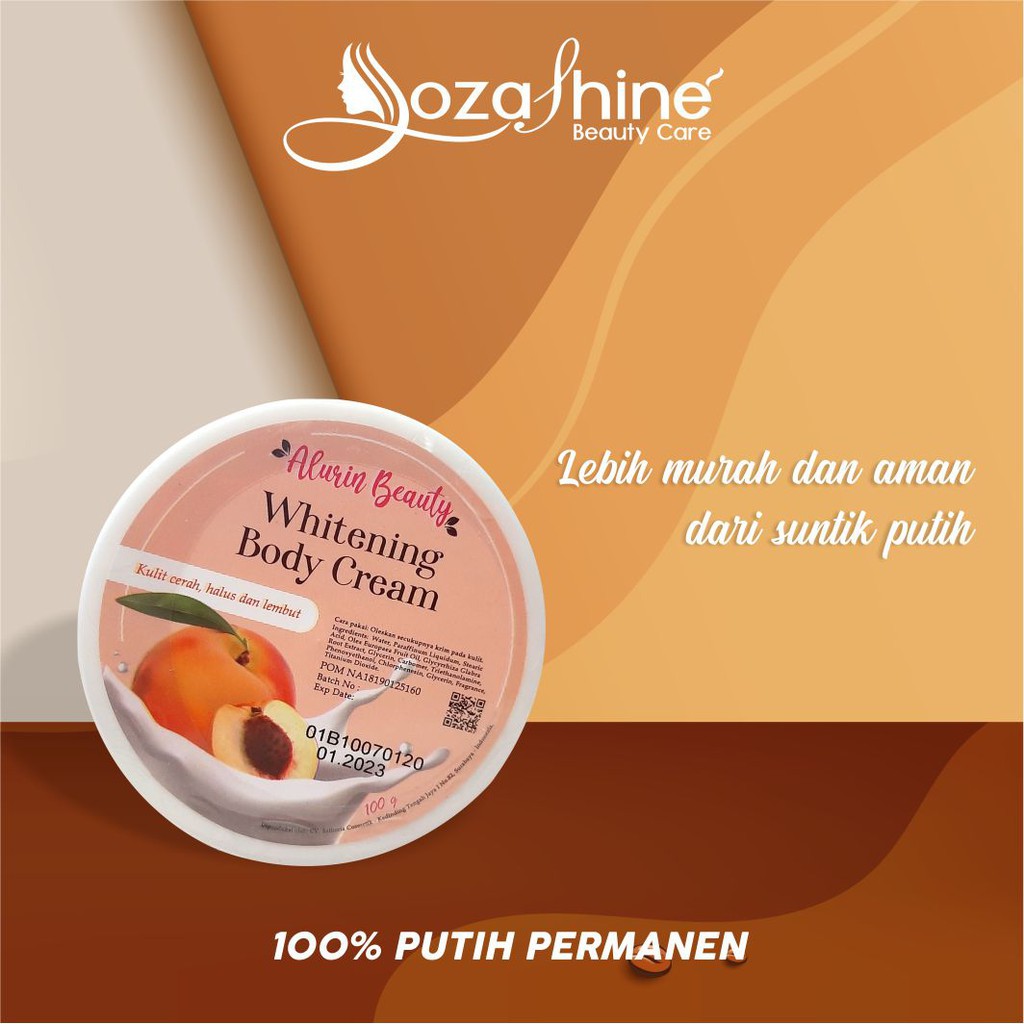 ALURIN BLEACHING WHITENING BODY CREAM ORIGINAL BLEACHING ALURIN BLEACHING WHITENING BODY CREAM ORIGINAL BLEACHING