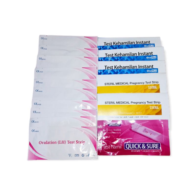 10 Ovulation LH Test Strip 6 Test Hamil