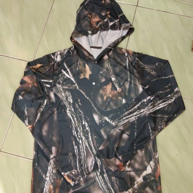 Baju Kaos Camo Lengan Panjang