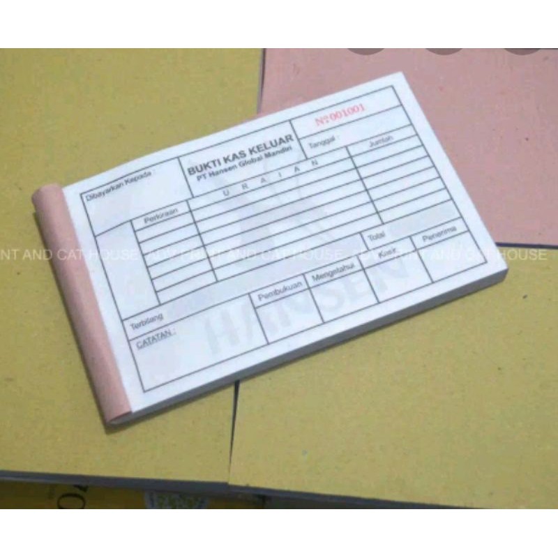 

Cetak Nota 2 Ply " Harga tertera untuk 4Buku " isi 100lbr (50 per ply) dikirim dalam 2 hari