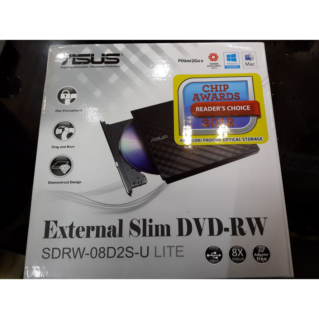 DVD EKSTERNAL ASUS SLIM