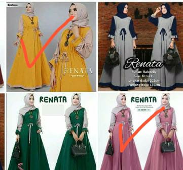 Gamis Batik Manggar, Padi,sekar,cantik,kubis,kipas,daun,kupu,nadine,gendis