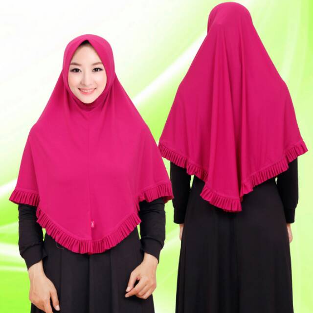 Jilbab Bahan Jersey