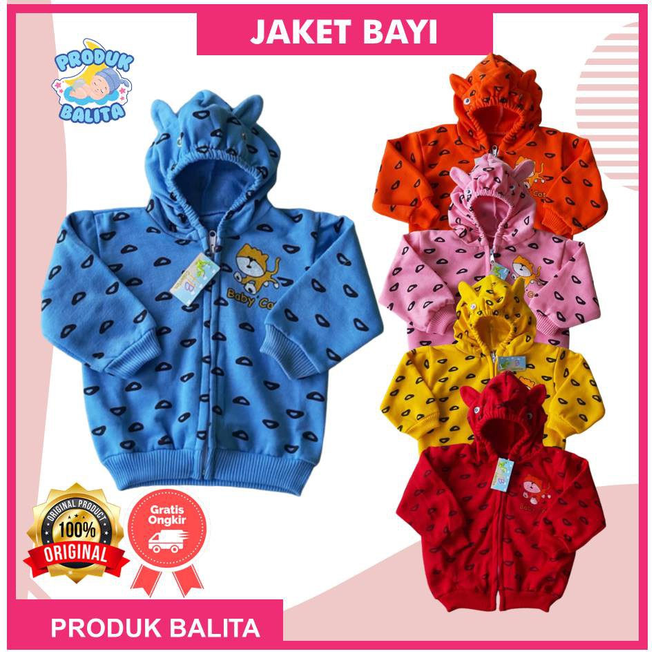 Jaket Bayi Perempuan Laki Baru Lahir Lucu Murah-KUCING