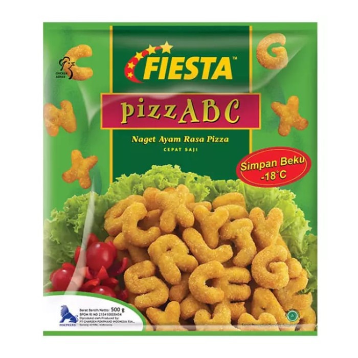 

FIESTA PIZZABC NUGGET 500 GR / NAGET PIZZA ABC