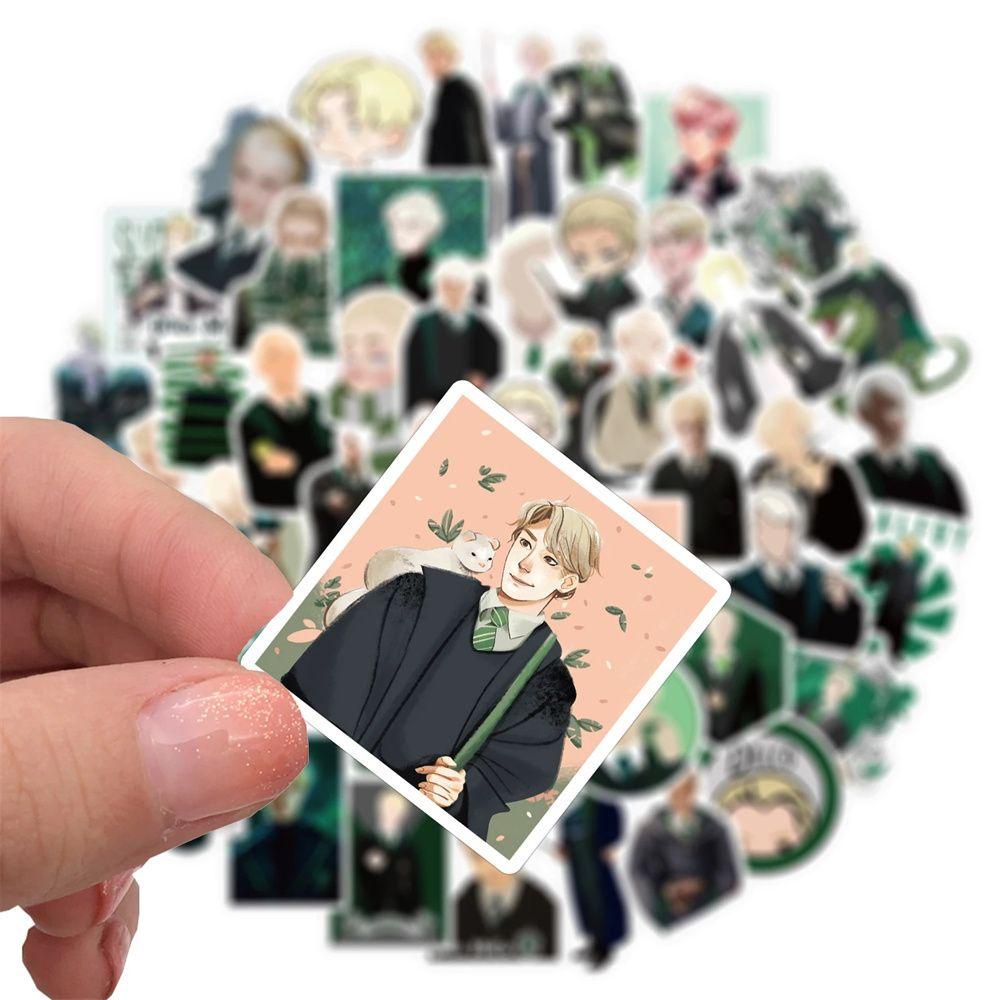 Lanfy Draco Malfoy Stiker 50Pcs/Lot Multi Use Laptop Decals Untuk Mobil Gitar Skateboard Stiker Poster