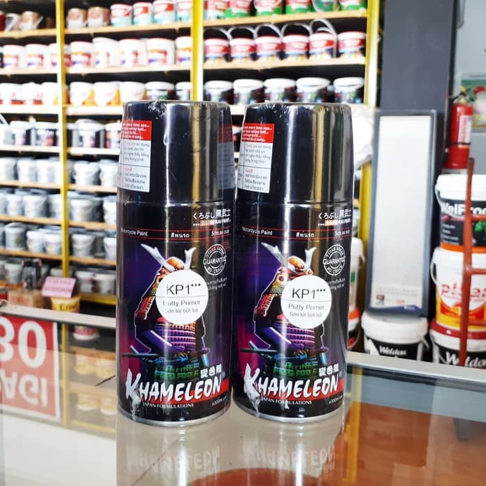 CAT SEMPROT SAMURAI WARNA BUNGLON KHAMELEON 3D 400 ML