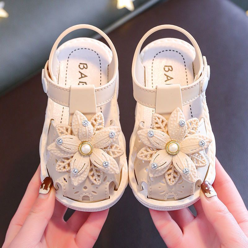 Bundara.id Se-133 (Size 16-25) Sendal anak perempuan import Sandal anak bunga cantik