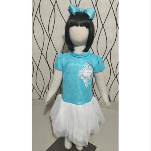 Baby Blue Dress / Baju Pesta Anak Perempuan IMPORT