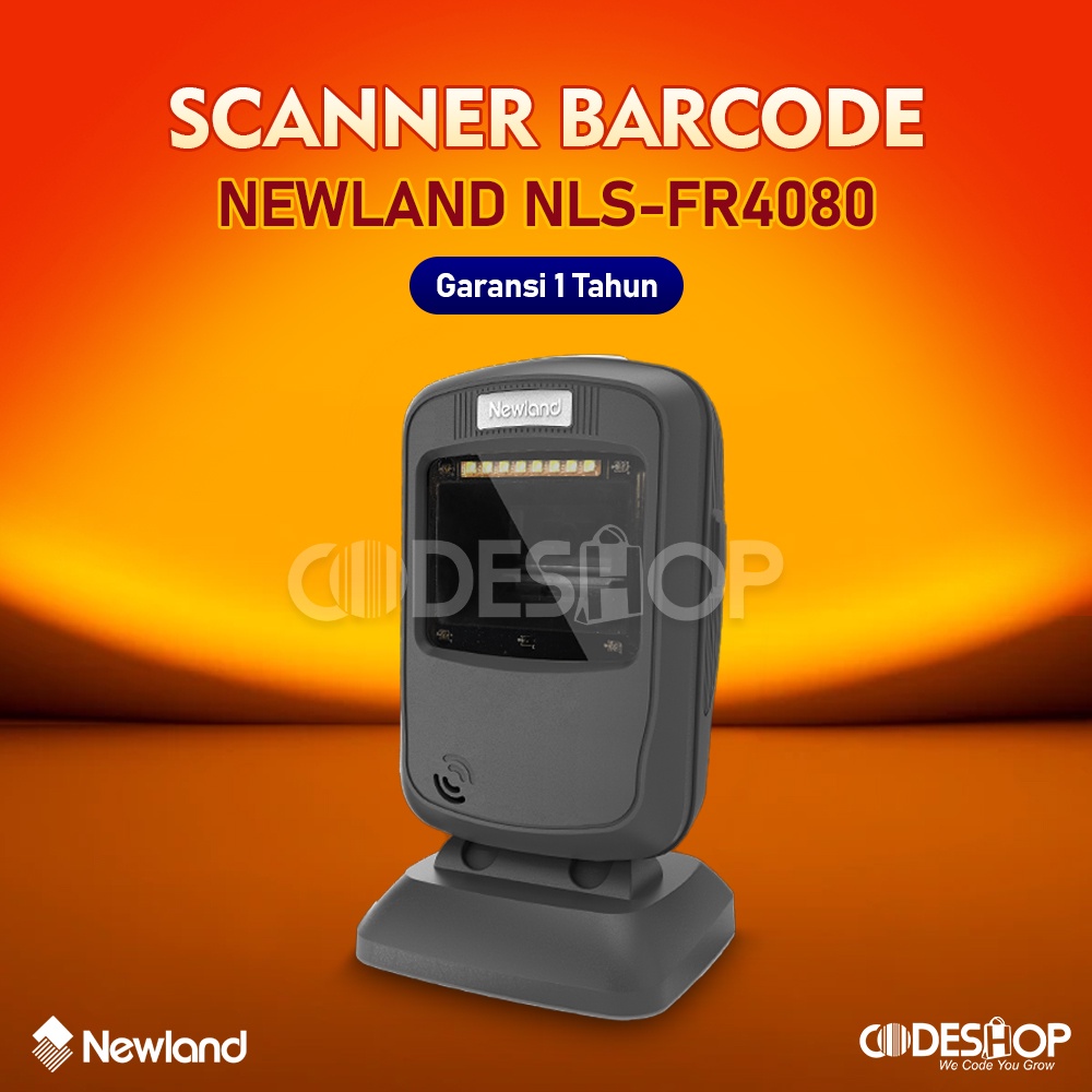 Scanner Barcode Newland NLS-FR4080 Pindai Label 2D