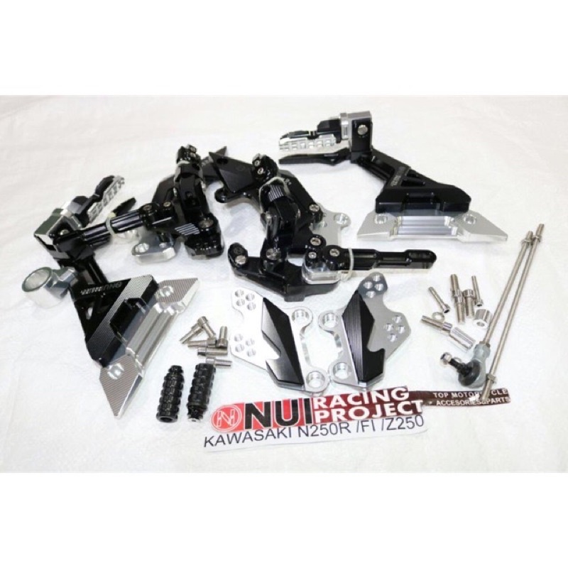 FOOTSTEP UNDERBONE NUI NINJA250 Fi Z250 model BIKERS UB NUI N250 DEPAN BELAKANG