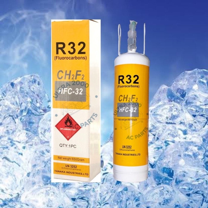 Freon R32 / Freon Preon Kulkas Ac Rumah Mobil Kaleng Murah / Alat Servis Sparepart Kulkas Komplit / 