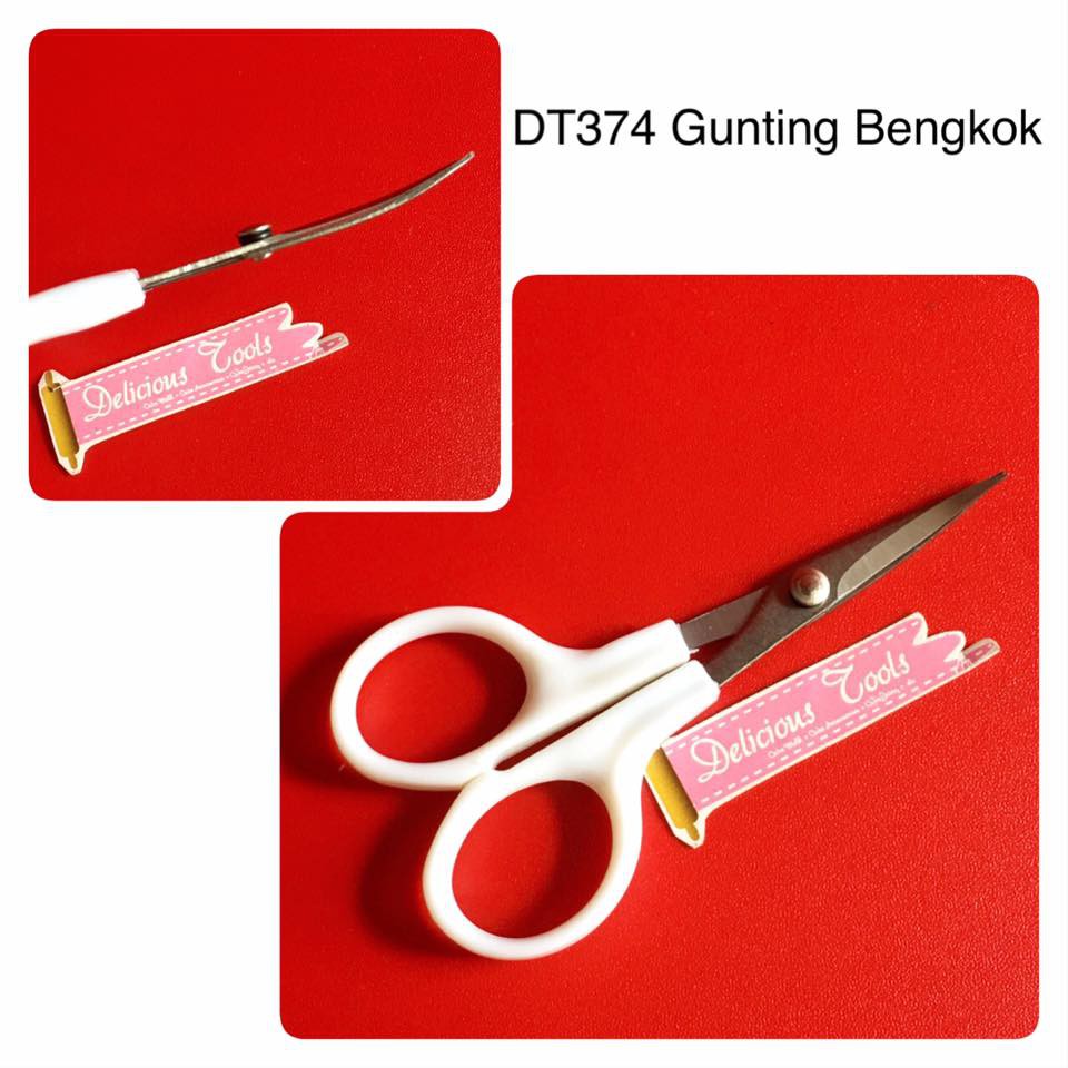 

DT374 Gunting Bengkok gunting bordir stainless steel