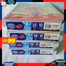 ( PROMO 99 ) Buku tulis 38 lembar SIDU 1pcs / ukuran standard  / buku sekolah / 38lembar Termurah