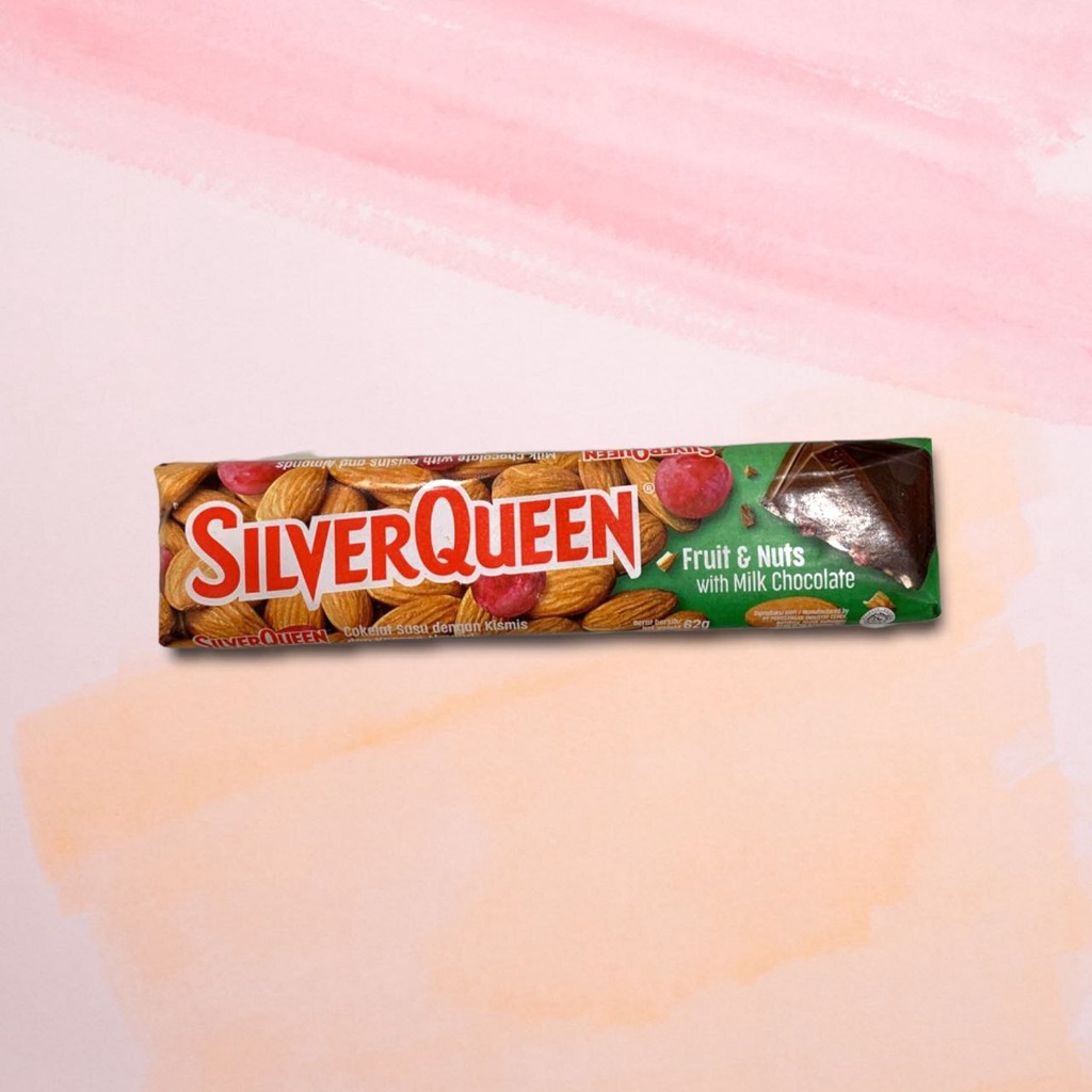 

SILVERQUEEN FRUITS & NUTS WITH MIL CHOCOLATE 62g