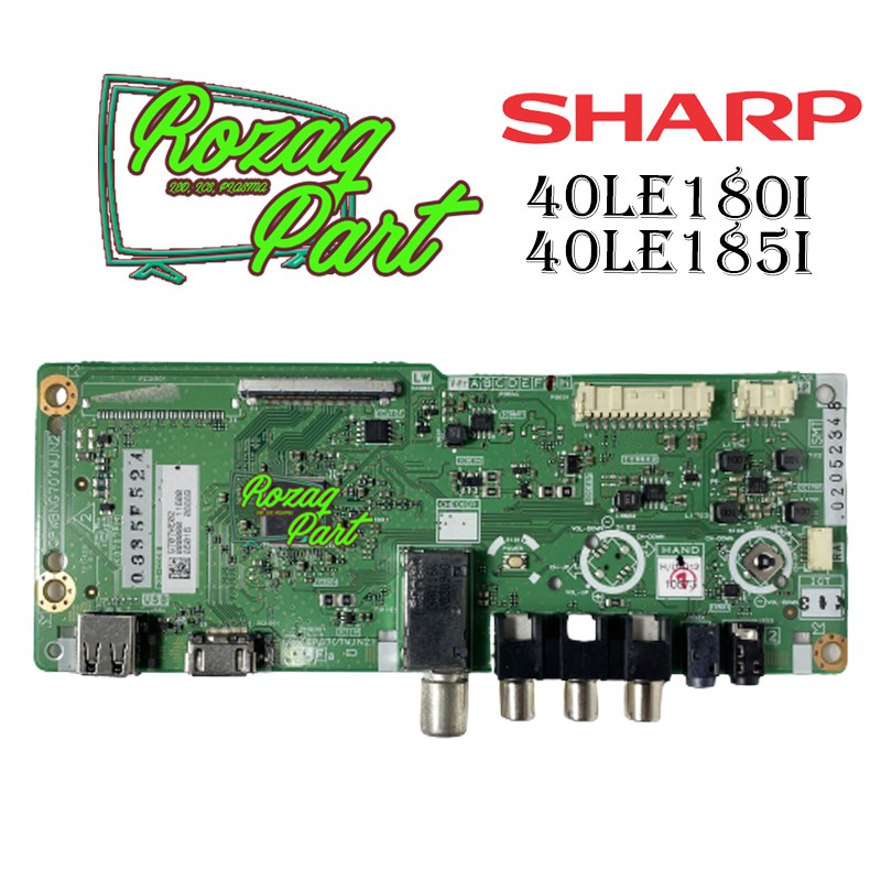 Mesin Mainboard Empeg Modul TV Sharp Type LC-40LE1801 40LE 1801