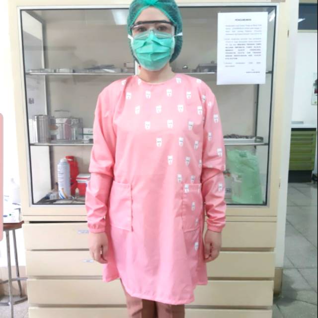 APD DOKTER&DOKTER GIGI/SURGICAL GOWN/APRON MEDIS/JUBAH DOKTER TASLAN WATERPROOF