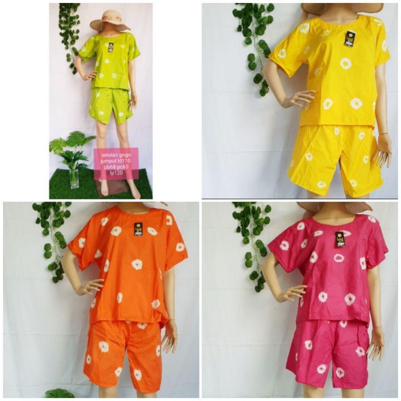 SETELAN ATASAN BAWAHAN BATIK JUMPUTAN