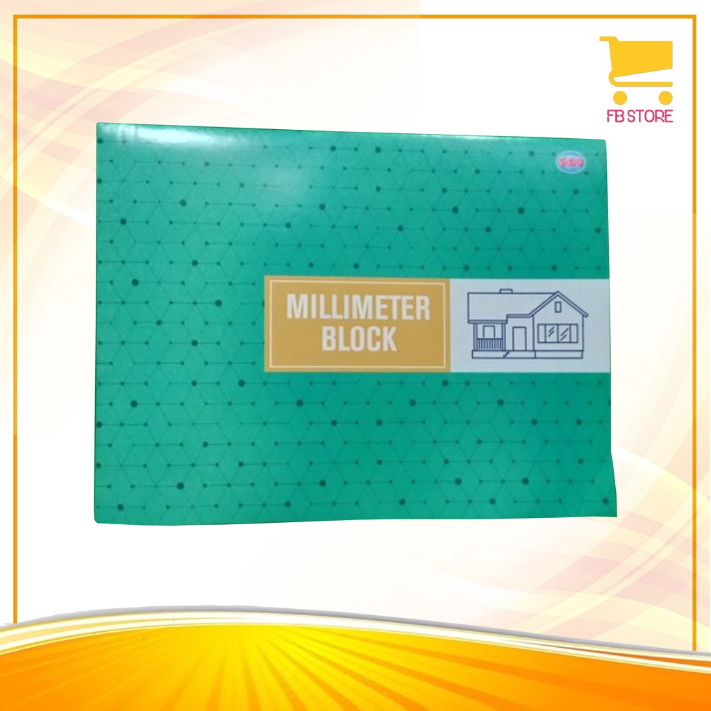 

Millimeter Block A3 SIDU / SINAR DUNIA APP Isi 20 Lembar Per Buku