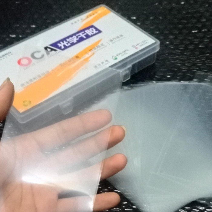 

Lem oca lcd kering ukuran 6.5 inch