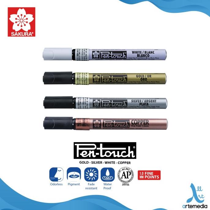 

Sakura Pen-Touch Fine Point Set 3 READY STOK