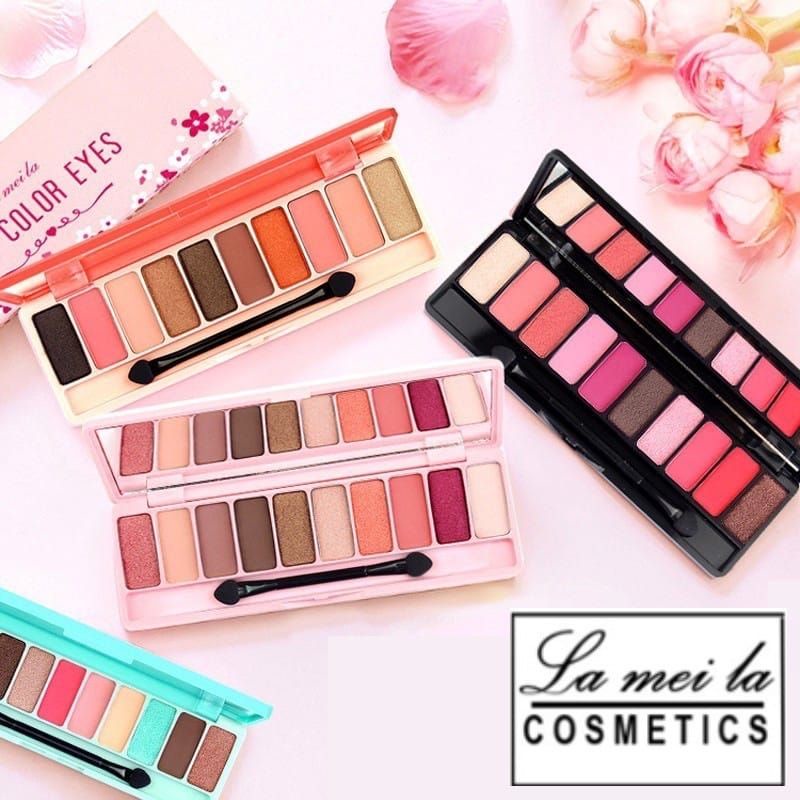 Medan Termurah 10 warna eyeshadow play colours eye lameila eyeshadow