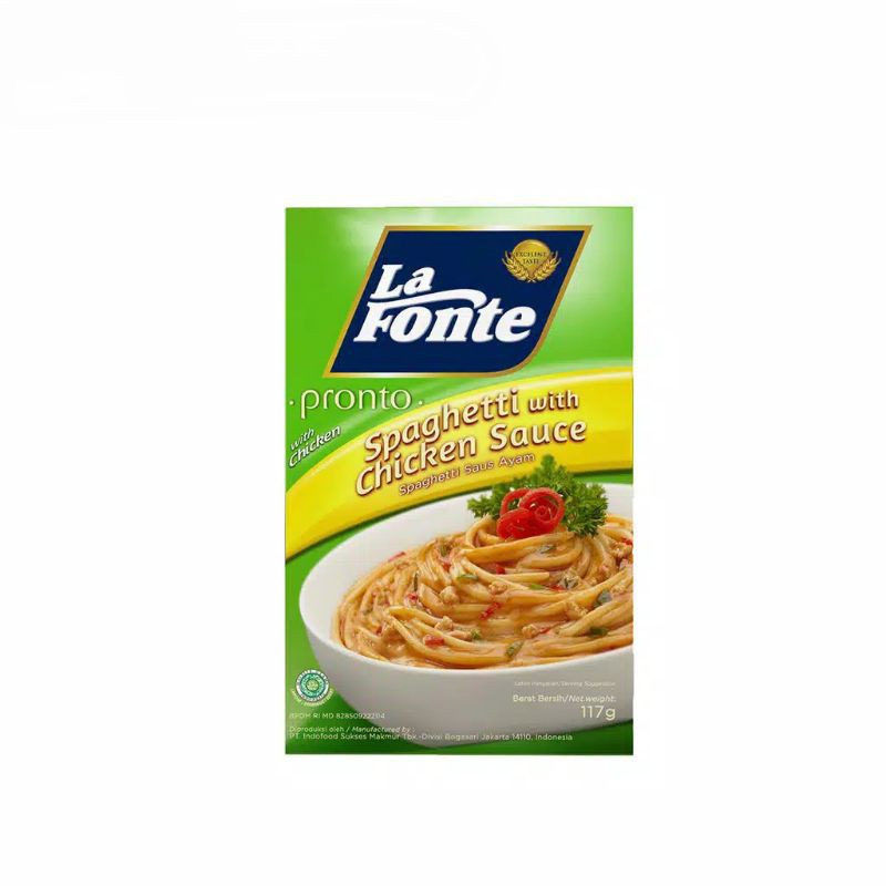 

La Fonte Spaghetti with Chicken Sauce 117gr