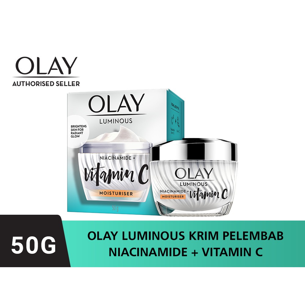 Olay Luminous Niacinamide + Vitamin C Krim Pelembab Brightening Skin Care 50gr