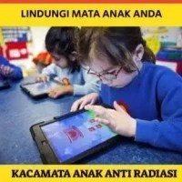 Kacamata Kaca Mata Anak Anti Radiasi Blueray Anti HP Komputer