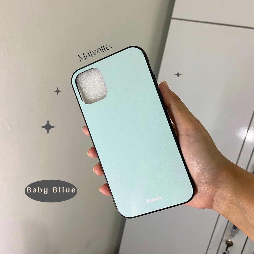 Plain Series - Baby Blue | Case HP iPhone, Samsung, Oppo, Vivo, Xiaomi, Huawei, Realme, dll